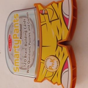 Melissa & Doug smarty pants prek 120 brain building cards new games puzzle